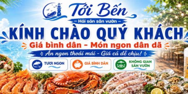 TỚI BẾN HẢI SẢN - Hải Sản Tươi Sống - 66A Hồ Văn Cống