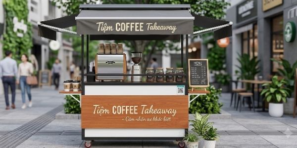 Tiệm Coffee Takeaway - 196 Ấp Bắc