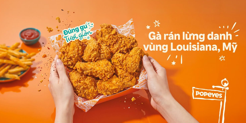 Gà Rán Popeyes - Dương Bá Trạc