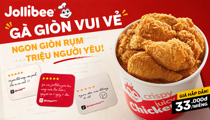 Gà rán và Mì Ý - Jollibee - Lương Ngọc Quyến