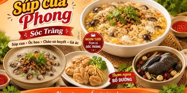 Quán Chú Phong - Cháo Sò Huyết, Súp Cua & Óc Heo - 23 Xô Viết Nghệ Tĩnh