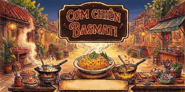 Cơm Chiên Basmati