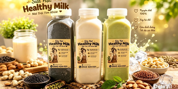 Sữa Hạt Dinh Dưỡng Healthy Milk - Bùi Hữu Nghĩa