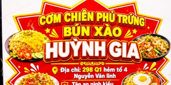 Cơm Chiên Phủ Trứng & Bún Xào - Huỳnh Gia
