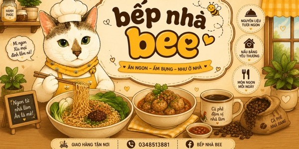 Bếp Nhà Bee - Mì Trộn - Trần Thị Cờ