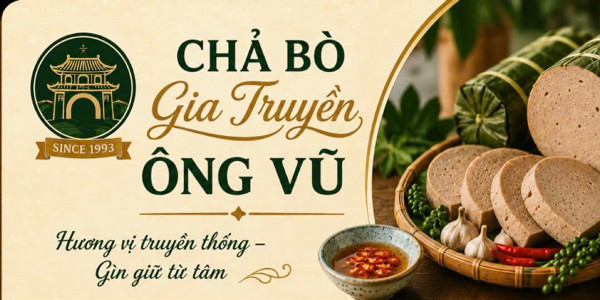 Vũ Chả - Chả Bò, Chả Da & Chả Lụa