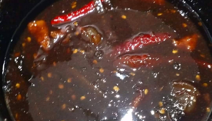 Bánh Ướt Nóng Mỡ Hành - Mắm Ruột - Tô Hiệu