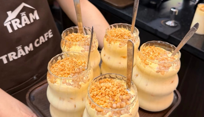 Trầm Cafe - Sữa Chua Kem Trứng Kiều Mạch - 63 Ngô Quyền
