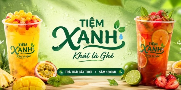 Tiệm Xanh - Trà Trái Cây Tươi