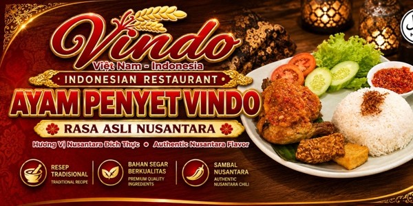 Ayam Penyet Vindo - Halal Quận 4