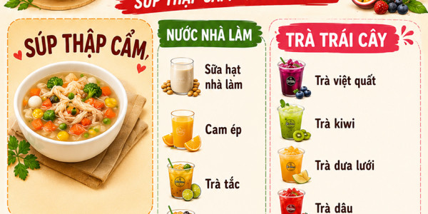 Cô Kiều - Súp Thập Cẩm & Trà Trái Cây
