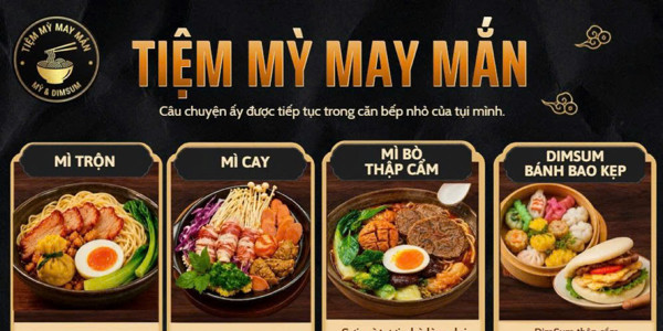 TIỆM MỲ MAY MẮN - Mỳ Trộn, Dimsum & Mỳ Cay - 29 Võ Văn Môn