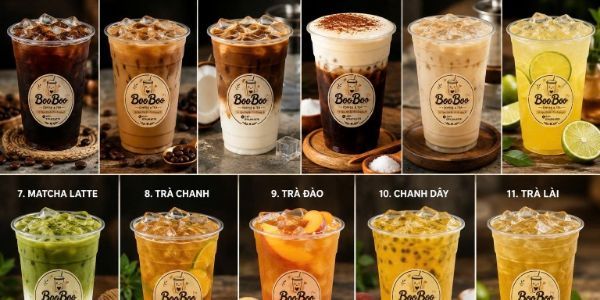 BooBoo - Coffee Muối & Tea - Matcha Latte
