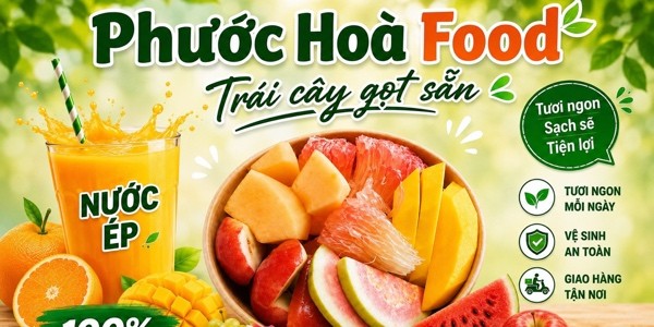 Phước Hoà Food - Trái Cây Gọt Sẵn, Nước Ép & Ăn Vặt
