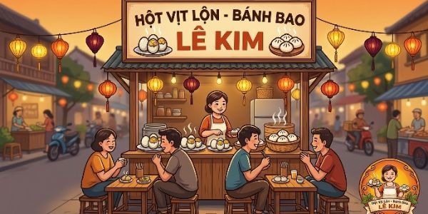 Trứng Lộn & Bánh Bao Lê Kim - Nguyễn Văn Tỏ