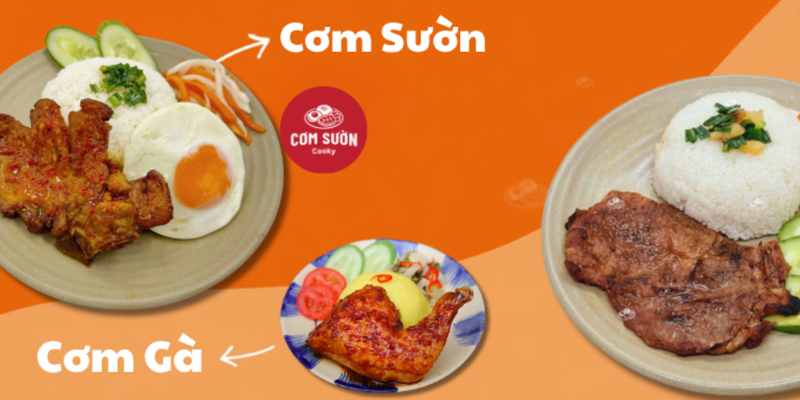 Cơm Sườn Cooky - Cơm Tấm, Cơm Sườn Xốt - Phố Nhổn