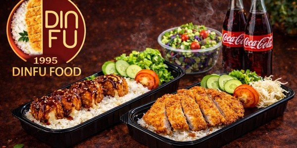 DINFU FOOD - CƠM THỊT HEO CHIÊN XÙ - NGUYỄN VĂN LINH