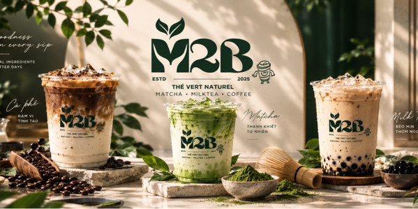 M2B - Matcha, Milktea & Coffee - Hoàng Ngân