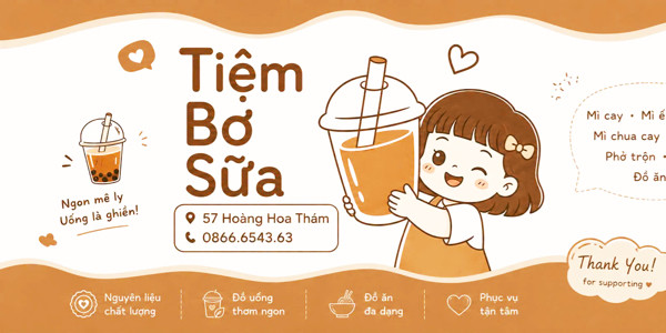 Tiệm Nhà Sữa - Trà Sữa, Trà Hoa Quả & Ăn Vặt