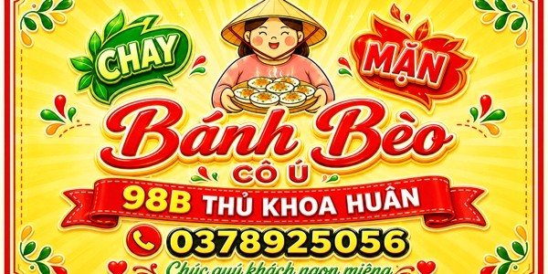 Bánh Bèo Cô Ú - Thủ Khoa Huân