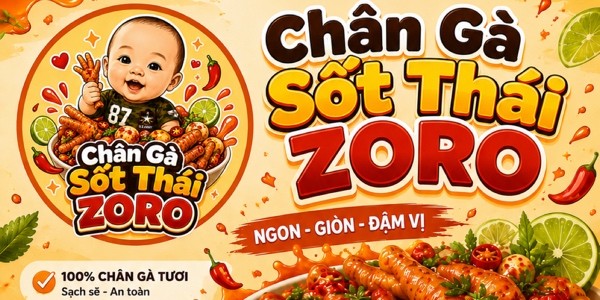 Chân Gà Sốt Thái Zoro
