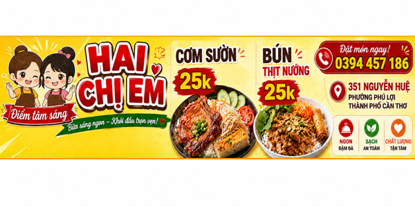 Cơm Sườn Hai Chị Em
