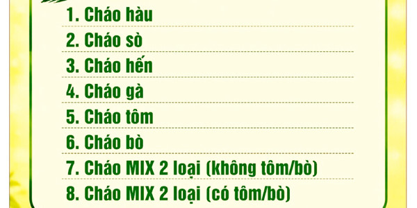 Cháo - Chang Chang - Đường 28