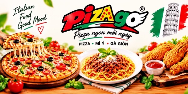 Pizago - Pizza, Mì Ý & Gà Giòn