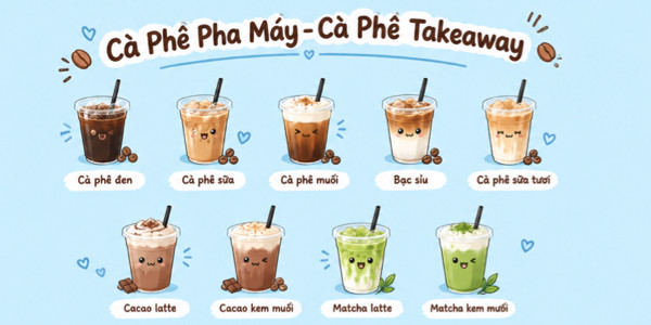 Bée Ùuu Coffee - Cà Phê Pha Máy