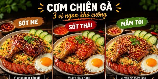 Cơm Chiên Gà Xối Mỡ 455