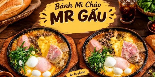 Bánh Mì Chảo - Mr Gấu