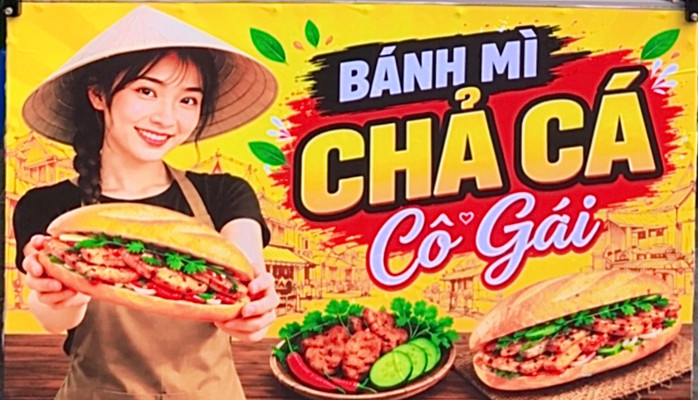 Bánh Mì Cô Gái - Bánh Mì Chả Cá - Nguyễn Huệ