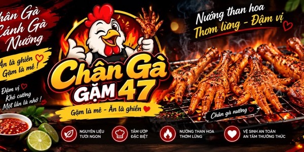Chân Gà Gặm 47 - Đinh Tiên Hoàng