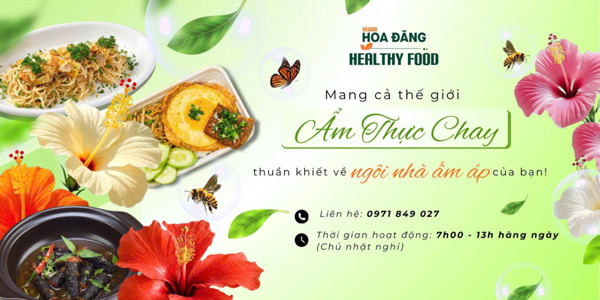 Hoa Đăng - Nhà Hàng Chay Vegan Healthy Food
