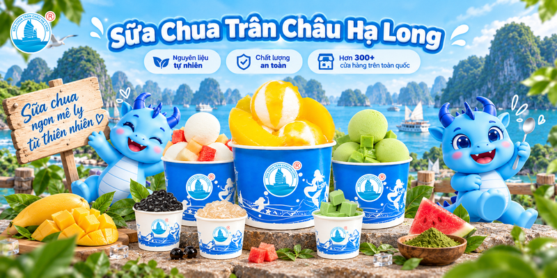 Sữa Chua Trân Châu Hạ Long - Lạc Long Quân