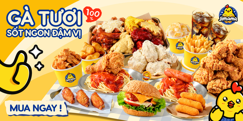 Gà Rán Jimama - Gà Rán, Mỳ Ý & Ăn Vặt - 15 Phú Chánh