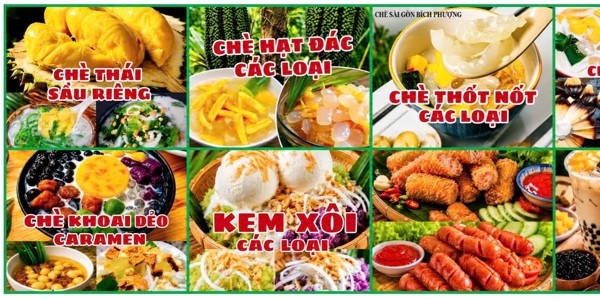 Chè Sài Gòn - Chè Sầu - Chùa Quỳnh
