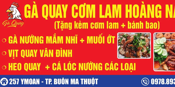 Gà Nướng Cơm Lam, Vịt Quay & Heo Quay Buôn Ma Thuật - 257 Y Moan