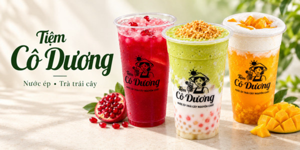 Tiệm Cô Dương - Nước Ép Trái Cây Nguyên Chất
