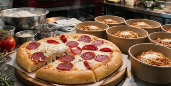 Delicious Pizza - Fast Food & Bún Trộn