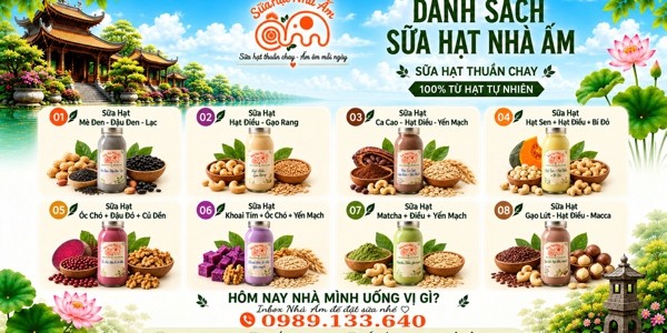 Sữa Hạt Nhà Ấm
