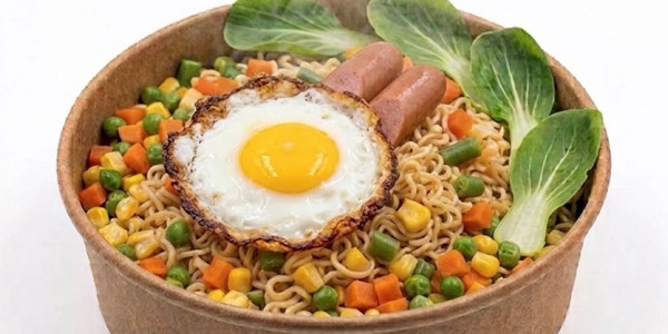 Tô Mì Ú - Mì Trộn & Bắp Xào Tóp Mỡ