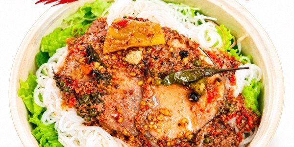BẾP 1979 - BÚN CÁ NGỪ KHO CAY KIỂU HUẾ - 48 NGUYỄN DỤC