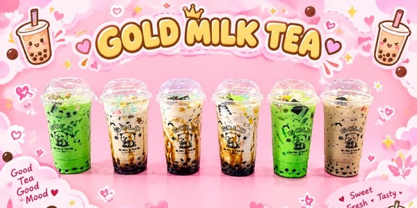 Trà Sữa & Ăn Vặt Gold - 144 Cách Mạng Tháng Tám