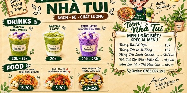 Tiệm Nhà Tui - Food And Drink - Hà Hoàng Hổ