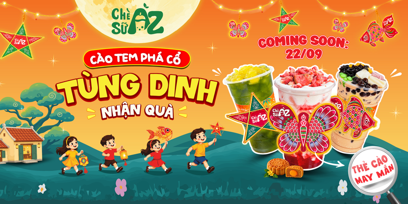 AZ - Trà Sữa & Chè Khúc Bạch - Cách Mạng Tháng 8