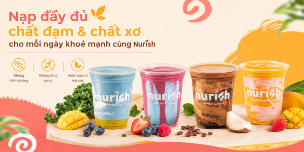 Nurish - Sinh Tố Healthy