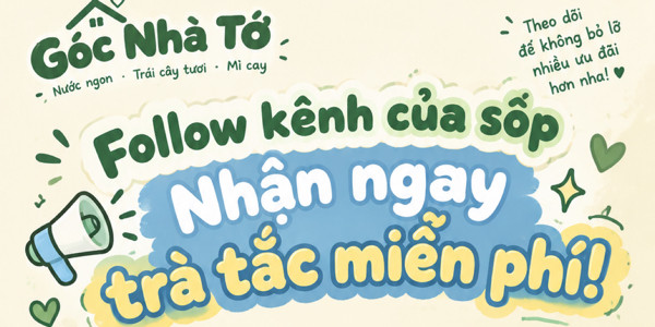 Góc Nhà Tớ - Trái Cây Cắt Sẵn (Fruit), Coffe & Tea