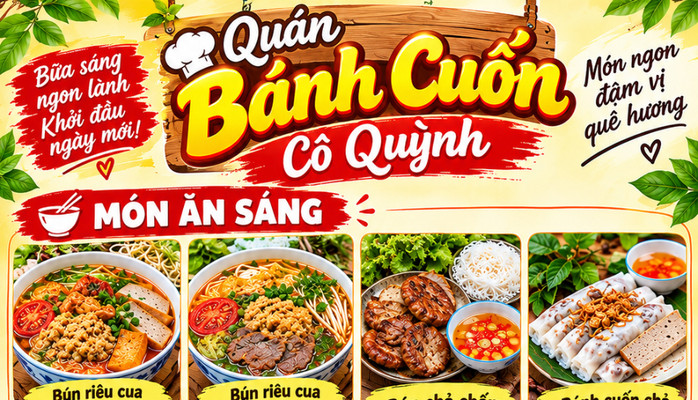 Cô Quỳnh - Bánh Cuốn Nóng & Bún Riêu Cua - Trần Phú