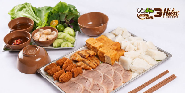 Bún Đậu Mắm Tôm 3 Hiền Trà Vinh – CN1 Điện Biên Phủ